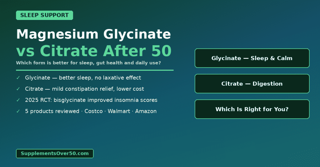 Magnesium Glycinate vs Citrate
