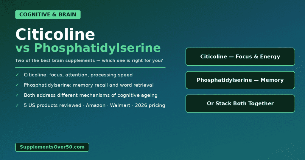 Citicoline vs Phosphatidylserine