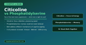 Citicoline vs Phosphatidylserine