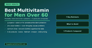Best Multivitamin for Men Over 60