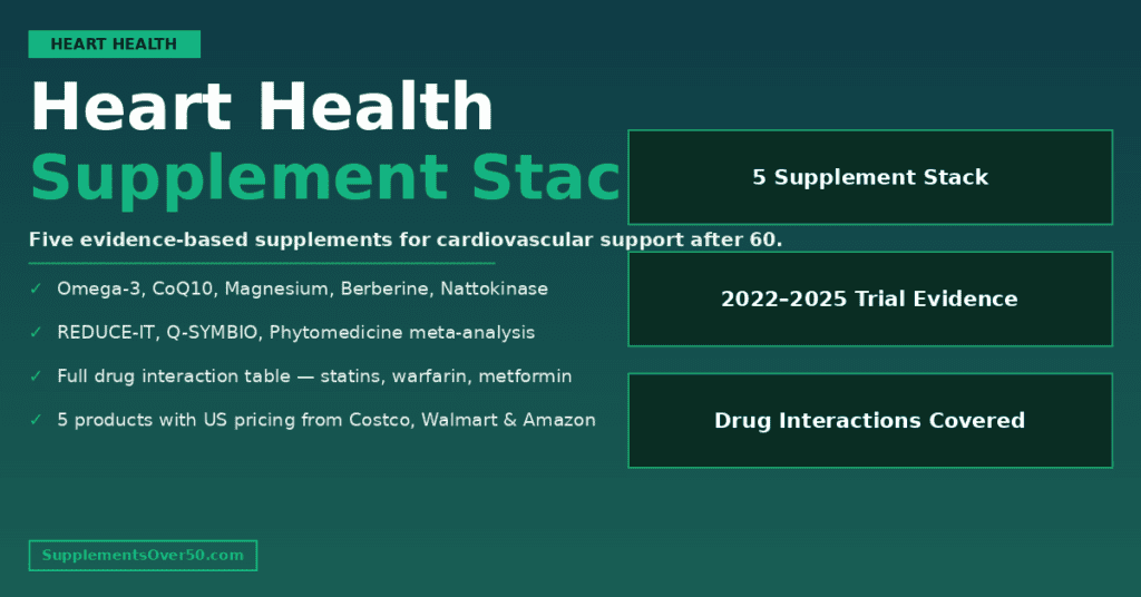 Heart Health Supplement Stack for Seniors