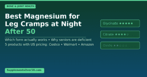 best magnesium supplement for leg cramps at night after 50