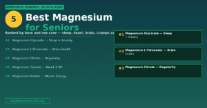 Best Magnesium Supplements for Seniors