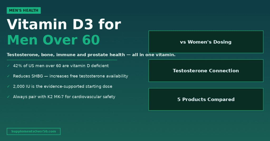 Vitamin D3 for Men Over 60