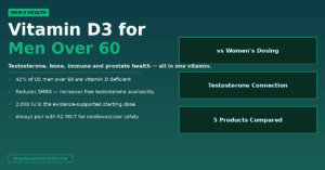 Vitamin D3 for Men Over 60
