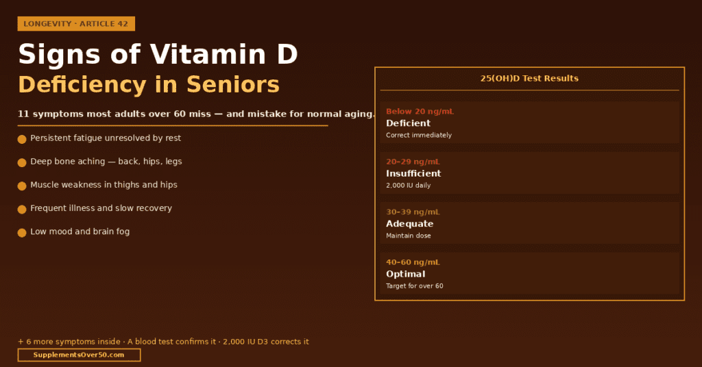 Signs of Vitamin D Deficiency in Seniors