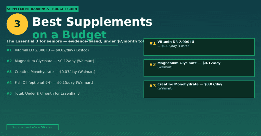 Best Supplements for Seniors