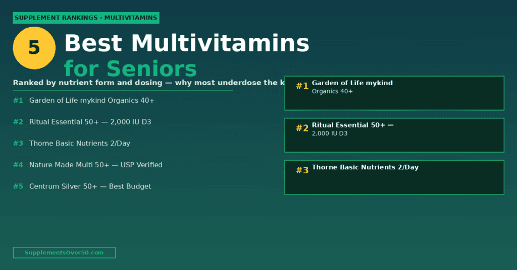 Best Multivitamins for Seniors